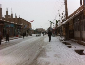 عکس: روز برفی در هرات