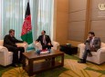 دیدار صلاح الدین ربانی با وزیر امور خارجه ترکمنستان
