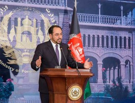 وزیر خارجه افغانستان عازم بروکسل شد