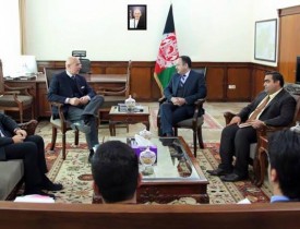 پروژه های عمرانی محور گفتگوی وزیر مالیه با سفیر ایتالیا در کابل