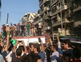 عملیات بازسازی حلب آغاز شد