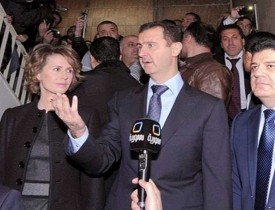 چرا اسد و همسرش به شرق دمشق رفتند؟