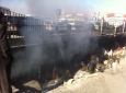 خانه معتادین غرب کابل در آتش سوخت