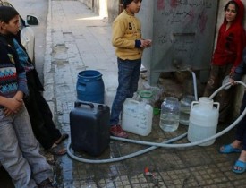 آب دمشق جیره‌بندی شد