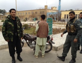 یک تن از سارقین موتور سیکلت در ولایت هرات دستگیر شد