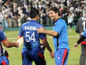 تیم ملی کرکت افغانستان ، امارات را شکست داد