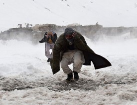 تلفات 47 نفری بارش برف درشمال افغانستان