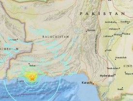 زمین لرزه شدید بلوچستان پاکستان را لرزاند