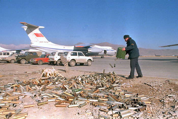 پایگاه هوایی ارتش شوروی در کابل. 23 جنوری1989
