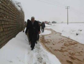 خسارت های هنگفت مالی در پی بارش باران و ریزش برف در هرات