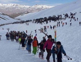 مسابقات اسکی در بامیان