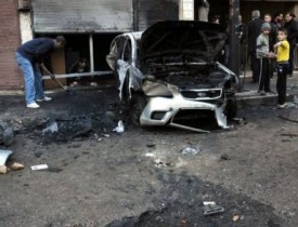 حملات انتحاری به مراکز امنیتی حمص ده‌ها کشته برجا گذاشت