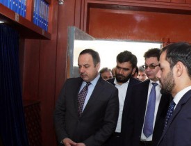 وزیر مالیه آرشیف اسناد املاکی وزارت مالیه را رسماً افتتاح کرد
