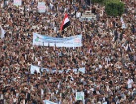 تظاهرات گسترده یمنی‌ها در حمایت از اردو و کمیته‌های مردمی