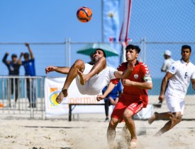 شکست تیم ملی فوتبال ساحلی افغانستان مقابل تیم قدرتمند ایران