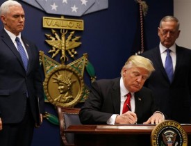 ترامپ فرمان ضدمهاجرتی جدید را امضا کرد