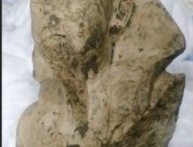 کشف مجسمۀ بزرگ رامسس کبیر در نزدیکی قاهره