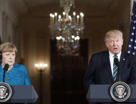 تحولات افغانستان محور گفتگوهای ترامپ و مرکل در کاخ سفید