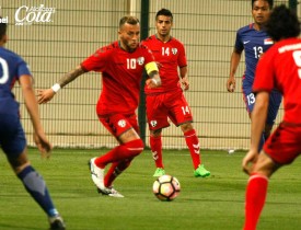 افغانستان تیم فوتبال سنگاپور را ۲ بر ۱ شکست داد