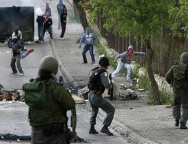 زخمی شدن ده‌ها فلسطینی در درگیری با نظامیان صهیونیست