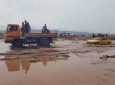 جاری شدن سیلاب باعث مسدود شدن شاهراه هرات ـ اسلام قلعه شد
