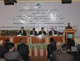 افتتاح اولین ورکشاپ بهبود ظرفیت نهادهای ارزیابی و توسعه زراعتی افغانستان