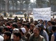 اعتراض شماری از دکان‌داران هرات در پی تصمیم شهرداری
