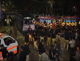 ۲۲ کشته و زخمی در انفجاری انتحاری در پاکستان