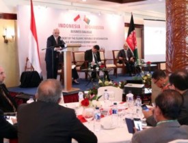 رئیس جمهور فرصت های سرمایه گذاری را در افغانستان به تاجران اندونیزایی تشریح کرد