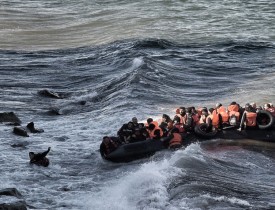 کاهش چشمگیر ورود پناهجویان از طریق دریا به اروپا