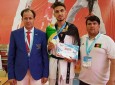 کسب مدال نقره تکواندوکار افغانستانی در مسابقات آسیایی