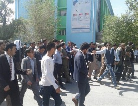 باشندگان کابل در واکنش به رویداد خونین بلخ راهپیمایی کردند
