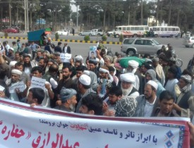 اعتراض مردم و وعده پیگیری اداره محلی هرات