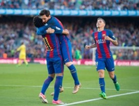 بارسلونا با یک بازی بیشتر در صدر لالیگا