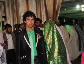 مناسبت میلاد امام زمان(عج) مراسم عروسی دسته جمعی در کابل برگزار شد