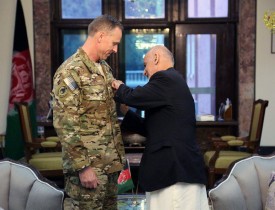 تقدیر رئیس‌جمهورغنی از کمک‌های امریکا و بریتانیا به افغانستان