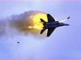 پدافند هوایی اردوی  یمن یک فروند جنگنده اف ۱۵ ائتلاف سعودی را منهدم کرد