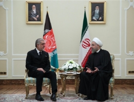 رئیس اجرایی افغانستان انتخاب مجدد حسن روحانی رئیس جمهور ایران را تبریک گفت
