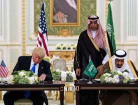 امریکا توافق ۱۱۰ میلیارد دالری فروش سلاح را با عربستان امضا کرد