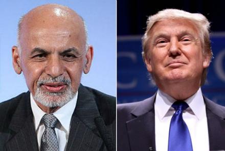 Trump Meets Ghani Discusses Fight Against Terror