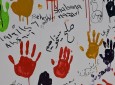 راه اندازی نقاشی دیواری به هدف آوردن صلح و امینت در بلخ