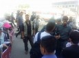 ممانعت پولیس از حرکت و تجمع مظاهره کنندگان در مناطق مختلف کابل
