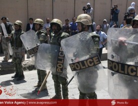 شانه خالی کردن گارنیزیون کابل از تأمین امنیت ادامه تظاهرات در کابل