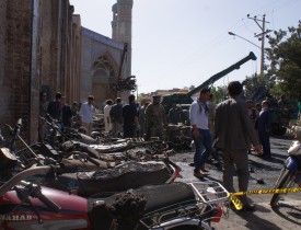 شمار شهدای حادثه دیروز شهر هرات به ۱۰ تن رسید