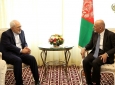 دیدار رئیس جمهورغنی با وزیر خارجه ایران در قزاقستان