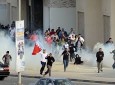 سرکوب مردم بحرین با نارنجک های حاوی گازهای سمی