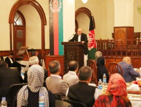 تاکید رئیس جمهور غنی بر راه اندازی یک گفتمان ملی و نقش اساسی دانشگاه ها در ملت سازی