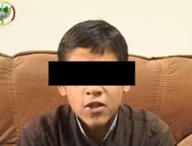 پشیمانی یک کودک یازده ساله از حمله انتحاری