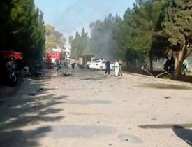 Suicide bomb explodes outside bank in Helmand