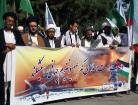 مردم مسلمان افغانستان نمی‌توانند نسبت به قدس بی‌تفاوت باشند